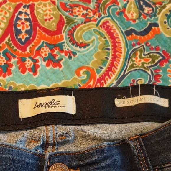 Angels Blue Denim Jeans With 360 Sculpt - Picture 2 of 4